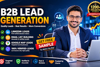 do lead generation and cold email marketing