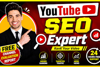 do youtube SEO, optimize videos, and boost organic views