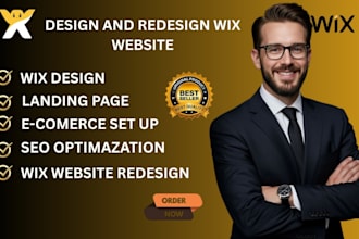 design professional wix websites