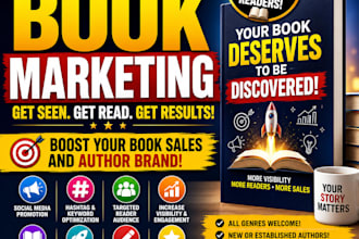 book marketing, book promotion, book advertising, amazon KDP promotion