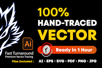 vectorize logo, vector tracing, redraw, convert image to vector