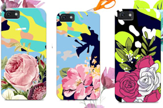 create super creative eye catching phone case design