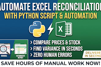 automate your excel data comparison and reconciliation using python