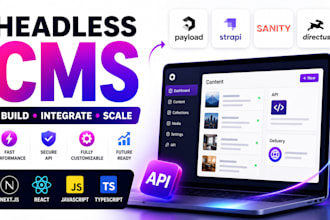 do headless cms integration, cms API web application with next js, react js