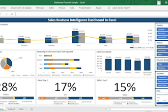 create professional excel dashboard and reports