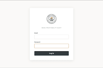 do a full food cost analysis and menu profitability audit