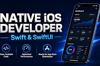 build a professional native ios app in swift and swiftui