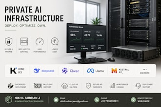 deploy kimi k3, deepseek, qwen, or llama on your own GPU server