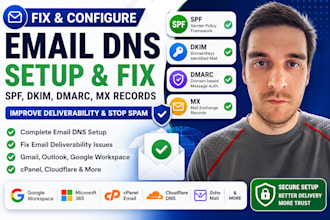 fix email deliverability and dns records for your domain