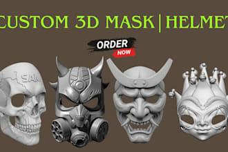 sculpt custom cosplay masks helmets and armor stl files for 3d printing