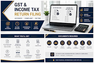 prepare gst and income tax returns