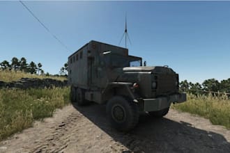 create custom vehicles and military props for arma reforger