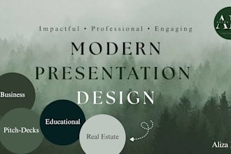 create professional presentation slides for business, education, and real estate