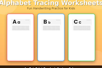 create tracing letter worksheets for kids