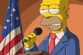 create political and editorial cartoons