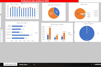 create professional excel dashboards, reports and pivot tables