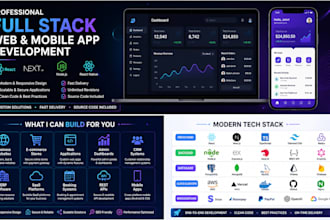 create custom web, mobile and saas solutions
