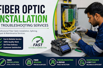 fiber optic internet installation and troubleshooting