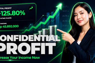 create finance related youtube thumbnails