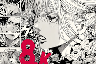 manga comic book illustration, manga comic art