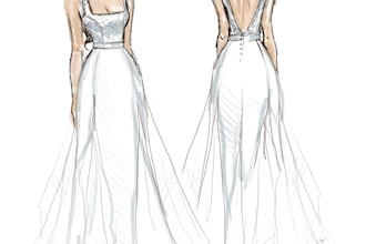 design a wedding dress for you
