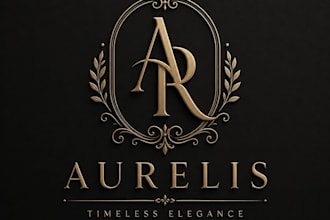create aesthetic and elegant logo design