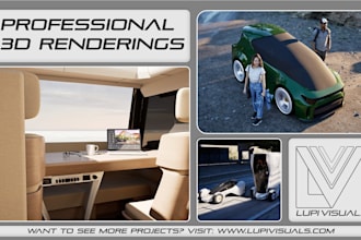 create 3d visualization to bring your product to live