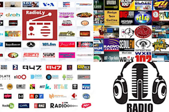 promote and play your song on top best radio stations