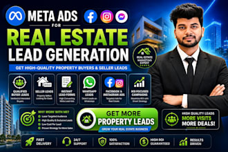run meta ads for real estate lead generation, facebook ads for real estate leads