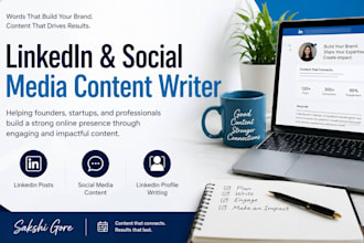 write engaging linkedin posts for founders and professionals