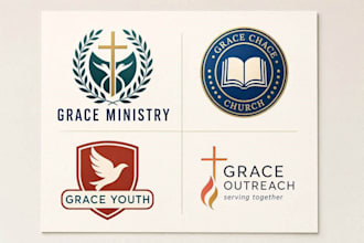 design professional church ministry logo