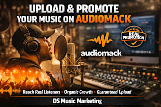 upload and promote your music on audiomack to reach real listeners