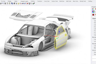 3d car model in separate part,interior,exterior scale car model,toy car 3d print
