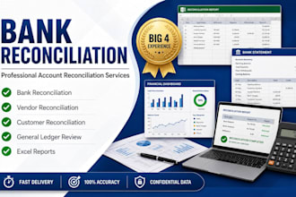 do bank reconciliation and account reconciliation