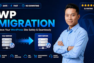 migrate your wordpress website to a new host securely