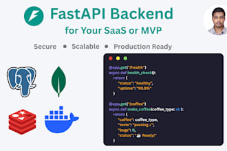 build a scalable fastapi backend and API