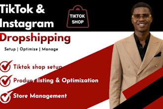 setup titkok dropshipping, tiktok shop instagram shop, tiktok shop manager