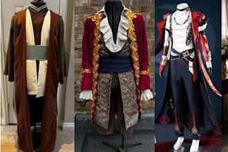 sew custom cosplay fabric costume commission cosplay outfits anime cloth custom
