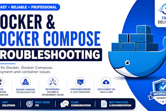 fix docker, docker compose, and deployment issues