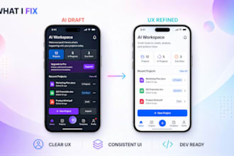 redesign and refine your ai generated app in figma
