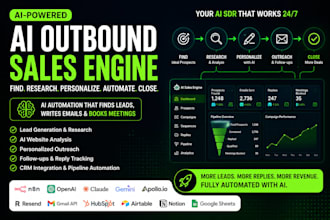 build an ai sales engine for automated b2b client acquisition