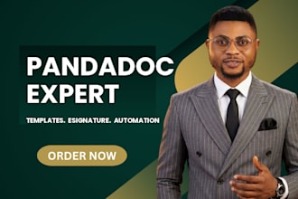 create pandadoc, docusign, signnow templates and automation