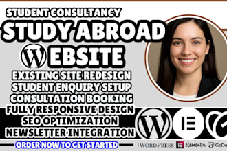 study abroad website study academy website education website student consultancy