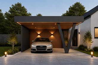 do car garage car port and parking space