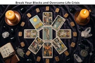 guide you through life crisis using tarot and runes
