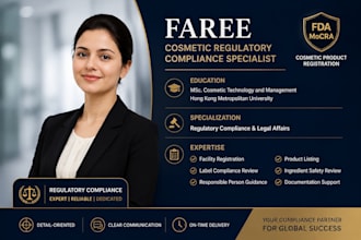 register your cosmetic products for fda mocra compliance