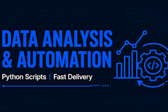 write python scripts for data analysis and automation
