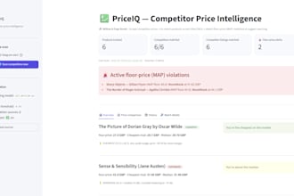 build an ai competitor price monitoring tool with map alerts