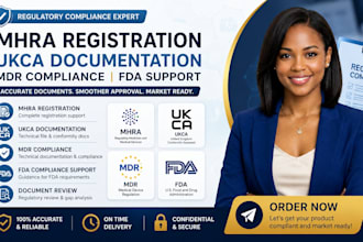 do mhra registration and ukca documentation for UK medical devices