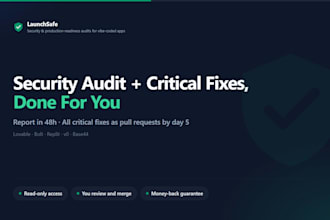 find and fix the security holes in your lovable or supabase app